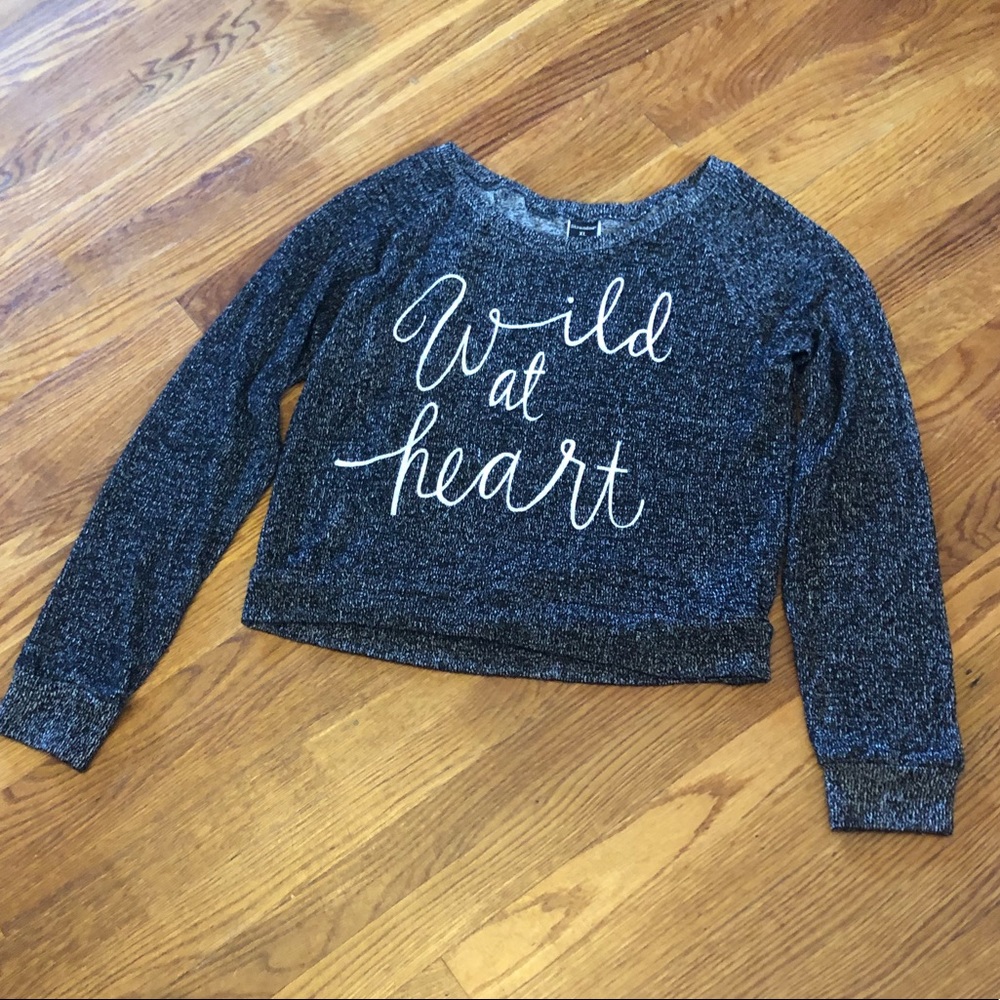“Wild at heart” sweater
